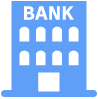 事例：銀行・金融機関アイコン